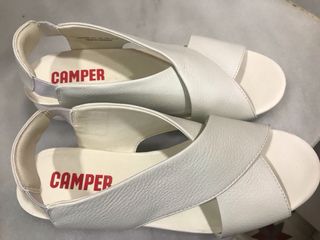 Sandalias Camper Mujer Piel Blanca