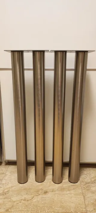 Gambe estensibili in acciaio inossidabile (4 pezzi)