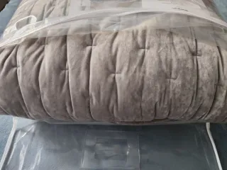 Colcha Edredón Gris 180cm