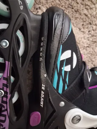 Patines en línea y protecciones