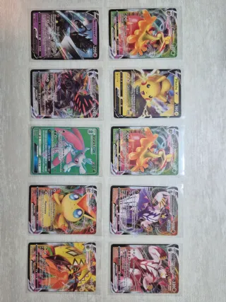 Cartas Pokémon V, VMAX y GX