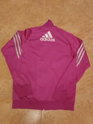 Chándal Adidas Rosa y Gris Mujer