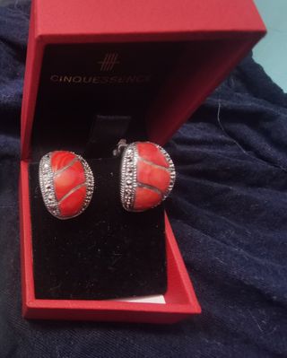 LOTE DE PENDIENTES, COLLARES Y ANILLOS