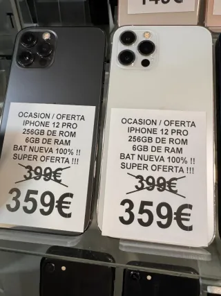 iPhone 12 Pro 256GB Blanco o Negro