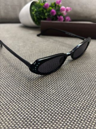 Gafas ojo de gato vintage con brillos