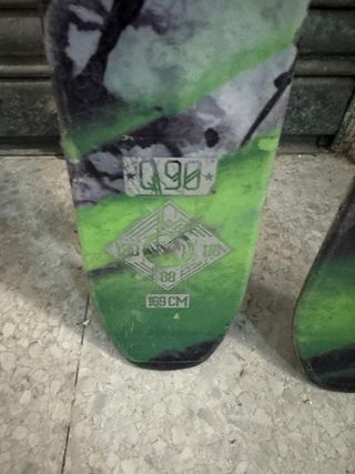 Esquís Salomon Q90 (169cm) + Fijaciones Marker