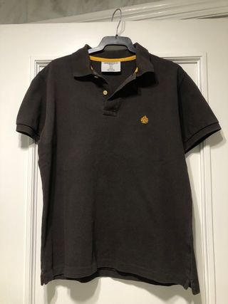Polo Springfield Marrón Talla S