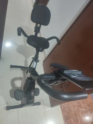Bicicleta Estática Negra