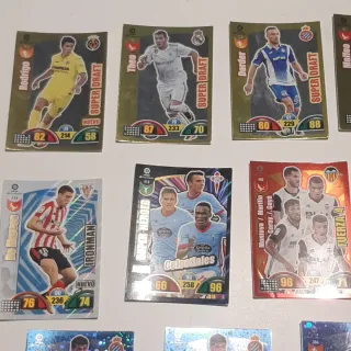 Cartas Adrenalyn 2017-18 SUPER DRAFT IDOLOS