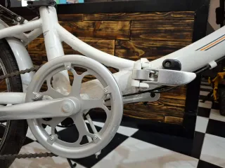 Bicicleta plegable Zambra blanca