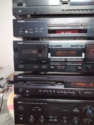 Equipo Modular Yamaha Negro