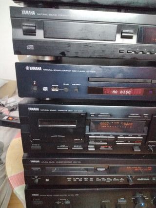 Equipo Modular Yamaha Negro