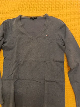 Jersey Tommy Hilfiger Mujer Gris Talla M