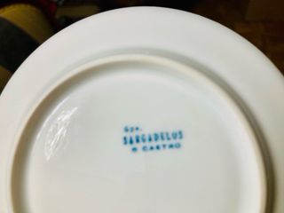 Juego de café Sargadelos porcelana