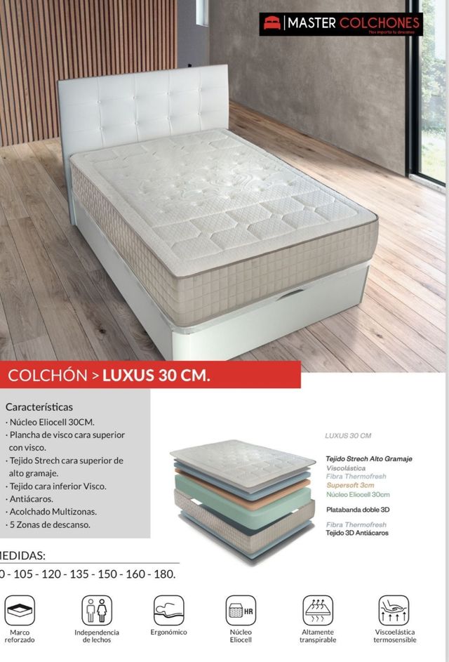 Canapes colchones cabezales bases somieres sofás