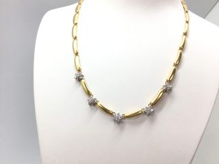 gargantilla oro 18k 22cm