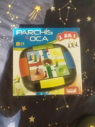 Juego Parchís y Oca 2 en 1