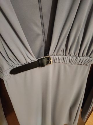Vestido ZARA malva nuevo con etiqueta