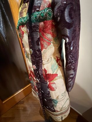 Cappotto Desigual Multicolor Taglia Unica