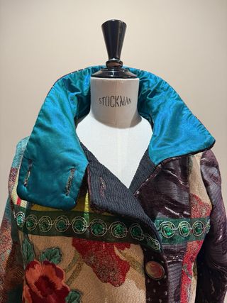 Cappotto Desigual Multicolor Taglia Unica