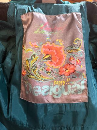 Cappotto Desigual Multicolor Taglia Unica