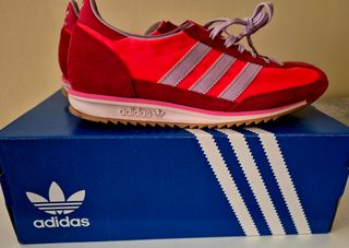 Zapatillas Adidas rosas y rojas talla 40
