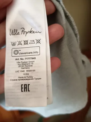 Camiseta Ulla popken gris 