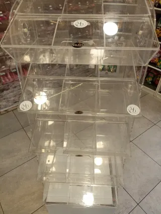 Expositor metacrilato gominolas/chuches. No envíos