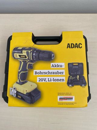 Taladro Atornillador ADAC con Accesorios
