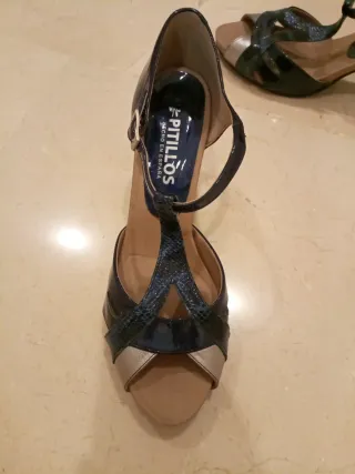 Sandalias Tacón Pitillos Talla 41