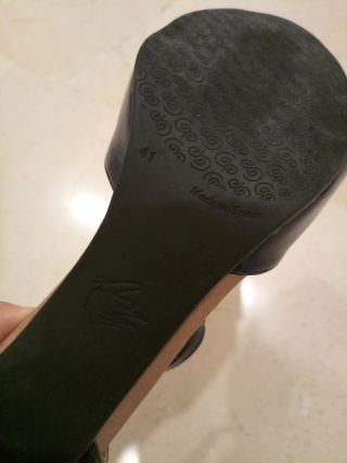 Sandalias Tacón Pitillos Talla 41