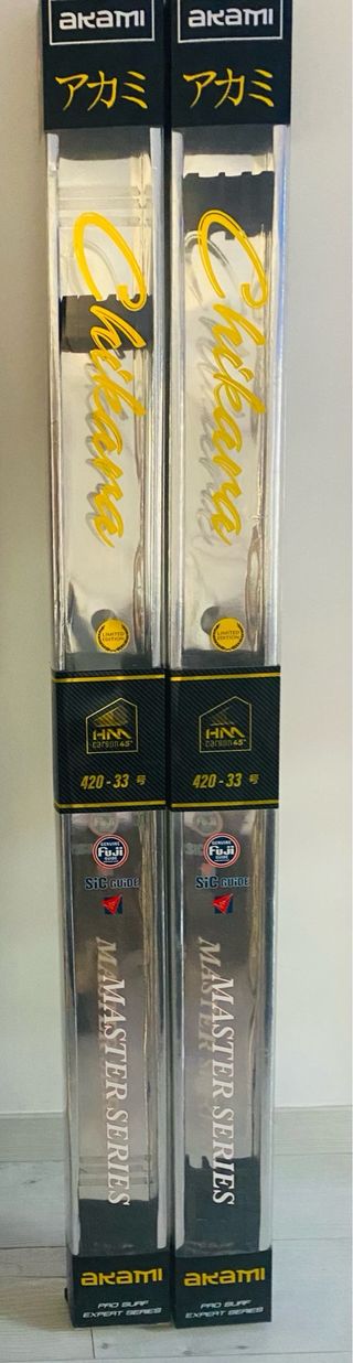 Pareja Cañas Pesca Akami Chikara Master Series