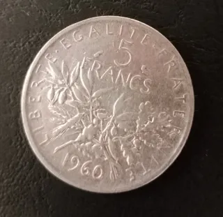 Moneda de Plata Francesa