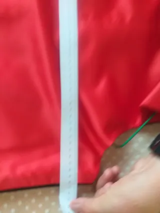 Fajín traje regional rojo y chaleco