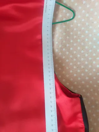 Fajín traje regional rojo y chaleco