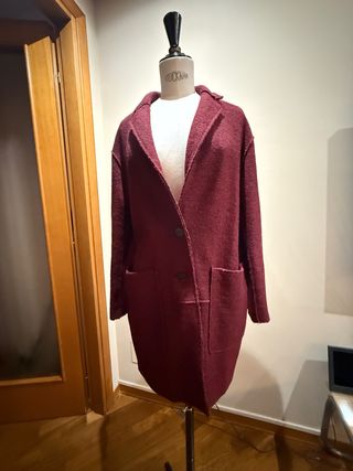 Cappotto Zara Bordeaux