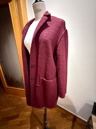 Cappotto Zara Bordeaux