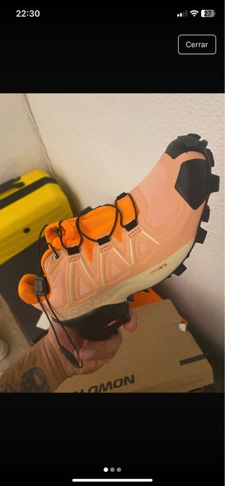 Salomon Speedcross 5W Naranja/Rosa