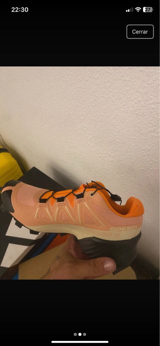 Salomon Speedcross 5W Naranja/Rosa