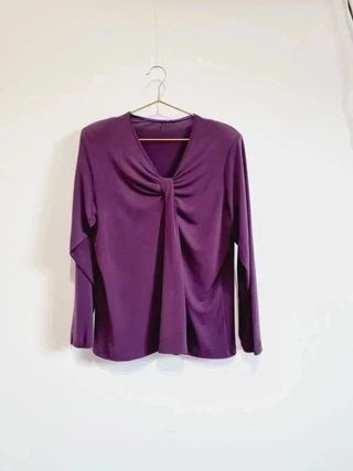 Lote 3 T L. blusas vintage elegantes T L