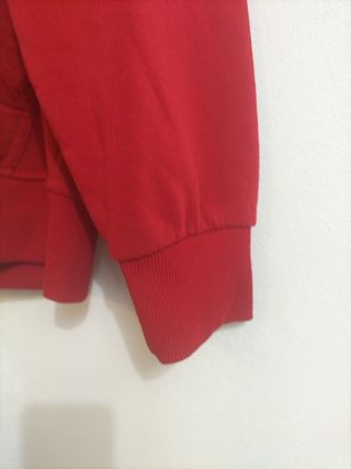 Sudadera Roja con Estampado Dragster Racing