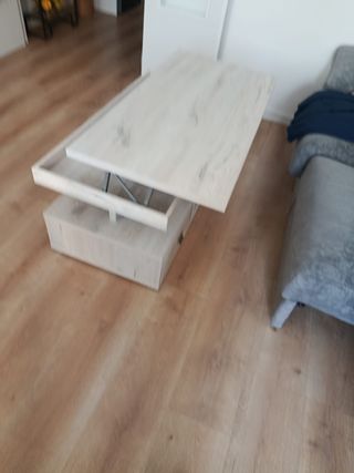 Mesa de centro multifunción madera