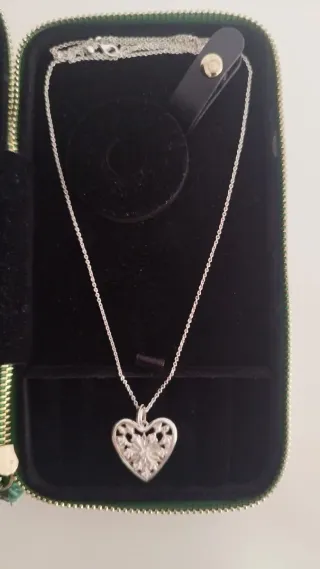 Colgante Corazón Pandora Plata