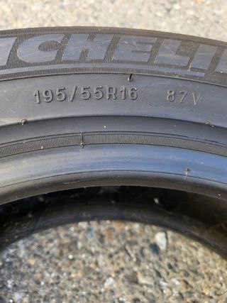 195/55 R16, 2 Ruedas Michelin