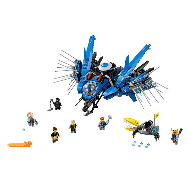Jet del Rayo ninja Jay NINJAGO