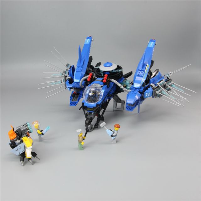 Jet del Rayo ninja Jay NINJAGO