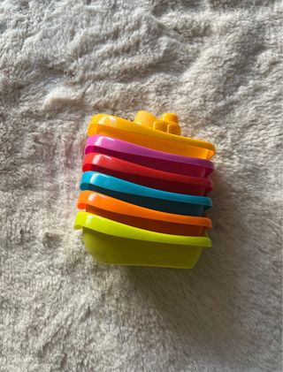 Conjunto de 6 barcos de brinquedo para água
