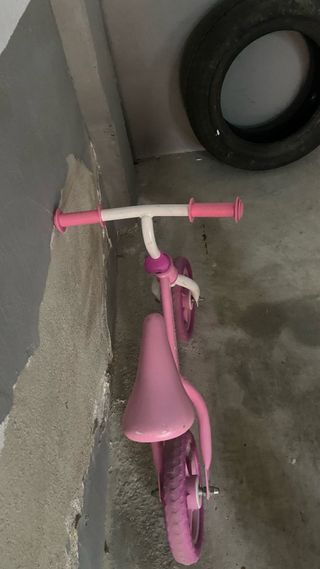 Bicicleta infantil rosa