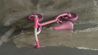 Bicicleta infantil rosa