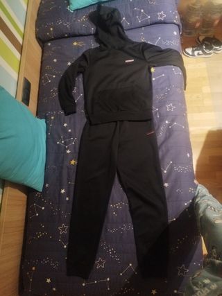 Chándal McKenzie Negro Talla 12-13 Años